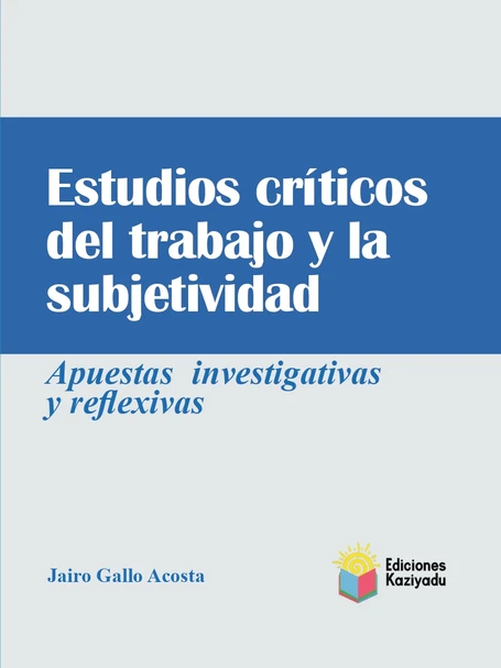 Portada de Estudios críticos del trabajo y la subjetividad